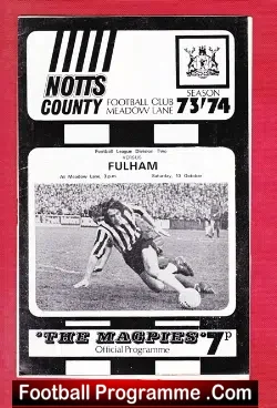 Notts County v Fulham 1973