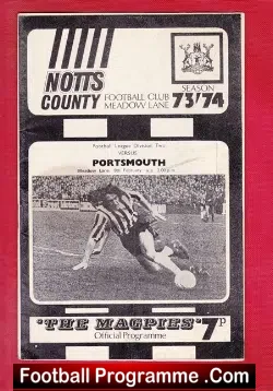 Notts County v Portsmouth 1974 – to clear