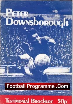 Peter Downsborough Testimonial Benefit Bradford City 1979 Signed - football programme
