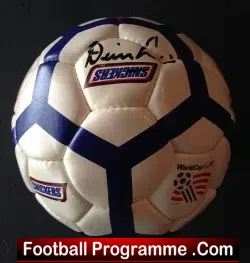 Special Signed Football - George Best - Denis Law + Ryan Giggs - football memorabilia