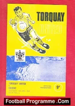 Torquay United v Orient 1969