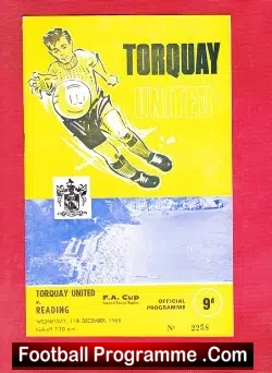 Torquay United v Reading 1968 – FA Cup
