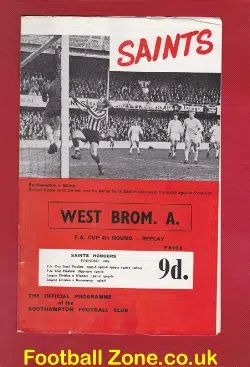 Southampton v WBA 1968 - FA Cup