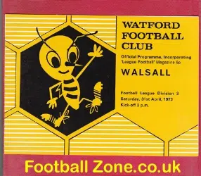 Watford v Walsall 1973