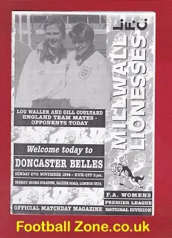 Millwall Ladies v Doncaster 1994 - Womens Football