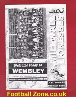 Millwall Ladies v Wembley Ladies 1995 - Womens Football