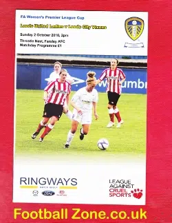 Leeds United Ladies v Leeds City 2010 - Womens Football