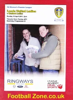 Leeds United Ladies v Watford 2011 - Womens Football