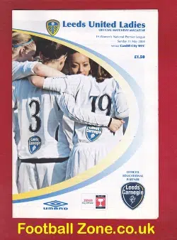 Leeds United Ladies v Cardiff City 2008 - Womens Football