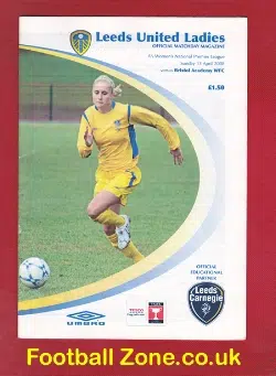 Leeds United Ladies v Bristol Academy 2008 - Womens Football