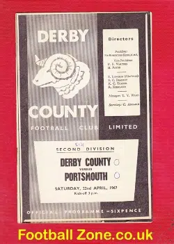 Derby County v Portsmouth 1967