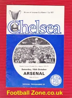 Chelsea v Arsenal 1971