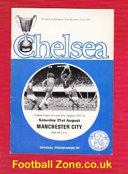 Chelsea v Manchester City 1971