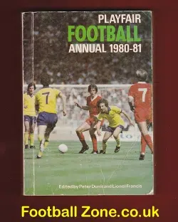 PlayFair Football Annual Handbook 1980 - 1981