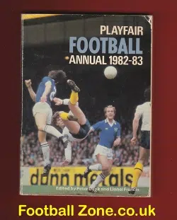 PlayFair Football Annual Handbook 1982 - 1983