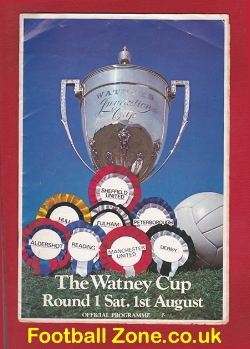 Aldershot v Sheffield United 1970 – Watney Cup