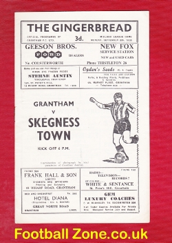 Grantham Town v Skegness Town 1958