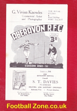 Aberavon Rugby v Swansea 1950