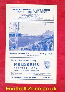 Dundee v Dundee United 1963