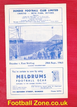 Dundee v East Stirlingshire 1963