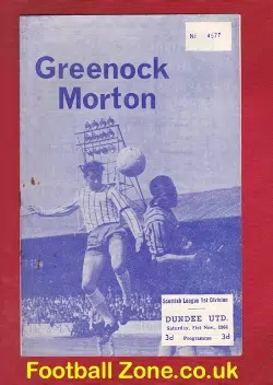 Greenock Morton v Dundee United 1964