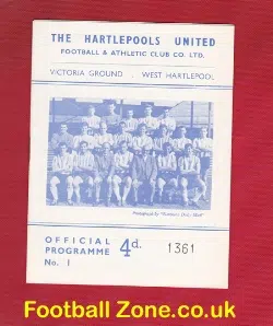 Hartlepool United v Torquay United 1963
