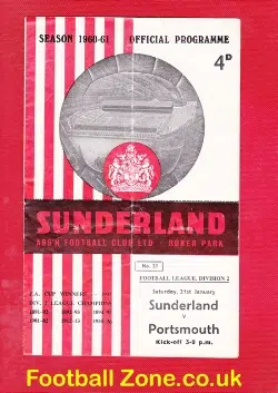 Sunderland v Portsmouth 1961