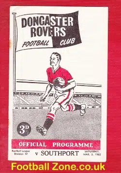 Doncaster Rovers v Southport 1962