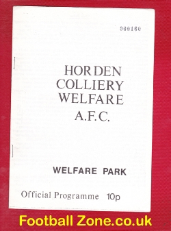 Horden Colliery Welfare v Blyth Spartans 1980