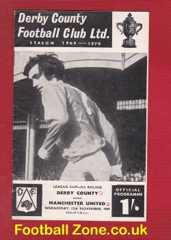 Derby County v Manchester United 1969 – League Cup