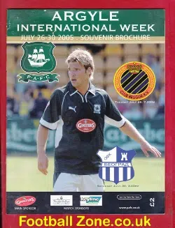 Plymouth Argyle v Brugge KV 2005