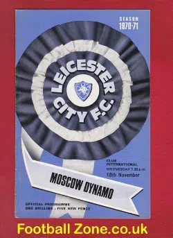 Leicester City v Dynamo Moscow 1970 - Friendly - Russia