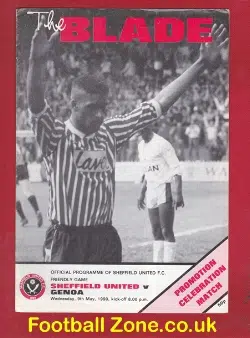 Sheffield United v Genoa 1990 - Friendly Match - Italy