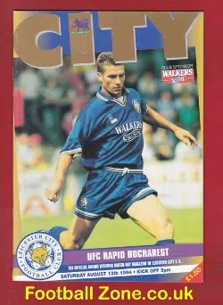 Leicester City v Rapid Bucharest 1994 - Friendly Match Romania