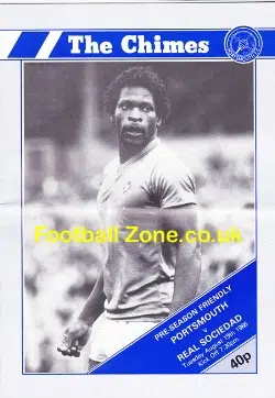 Portsmouth v Real Sociedad 1986 – Friendly Basque Country