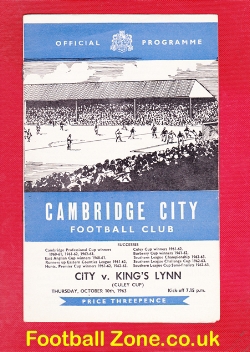 Cambridge City v Kings Lynn 1963