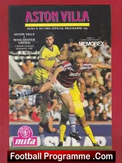 Aston Villa v Manchester United 1985
