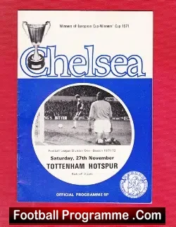 Chelsea v Tottenham 1971
