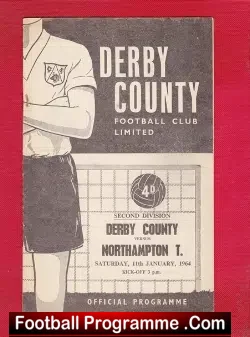Derby County v Northampton Town 1964