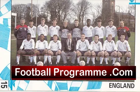 England v Belgium 1989 – Ryan Giggs English Schoolboy Match