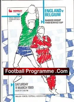 England v Belgium 1989 – Ryan Giggs English Schoolboy Match