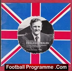 England v Wales 1977 – Under 21 International at Wolves