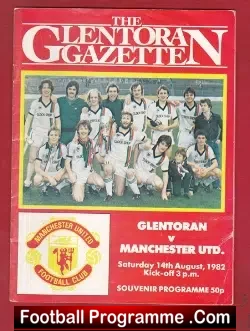 Glentoran v Manchester United 1982 – Irish George Best