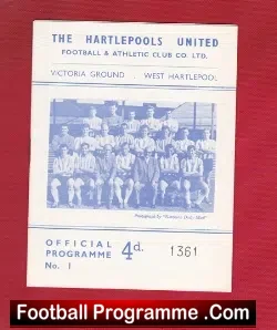 Hartlepool United v Torquay United 1963