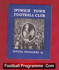 Ipswich Town v Norwich City 1962 – League Champions 61/62