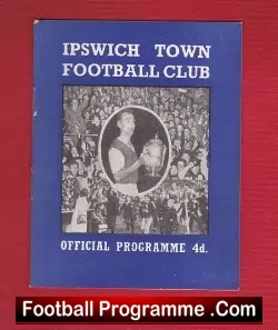 Ipswich Town v Nottingham Forest 1961 – Ipswich Champions