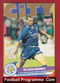 Leigh Cooper Testimonial Benefit Match Plymouth Argyle 1988