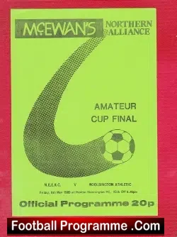NEERC v Woolsington Athletic 1989 – Amateur Cup Final