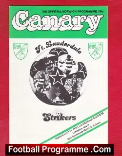 Norwich City v Fort Lauderdale Strikers 1981 – USA Florida