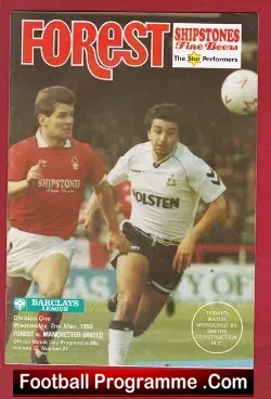 Nottingham Forest v Manchester United 1990 Ferguson Saviour Game